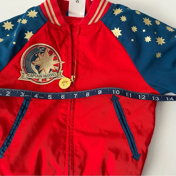 Marvel Captain Marvel derby jacket 4 - Picture 7 of 9